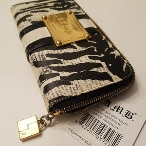 L.A.M.B Zip Around Wallet